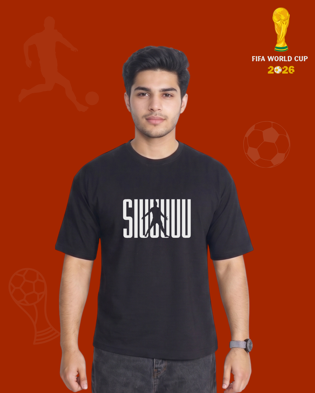 Siuuuu Printed Shirt