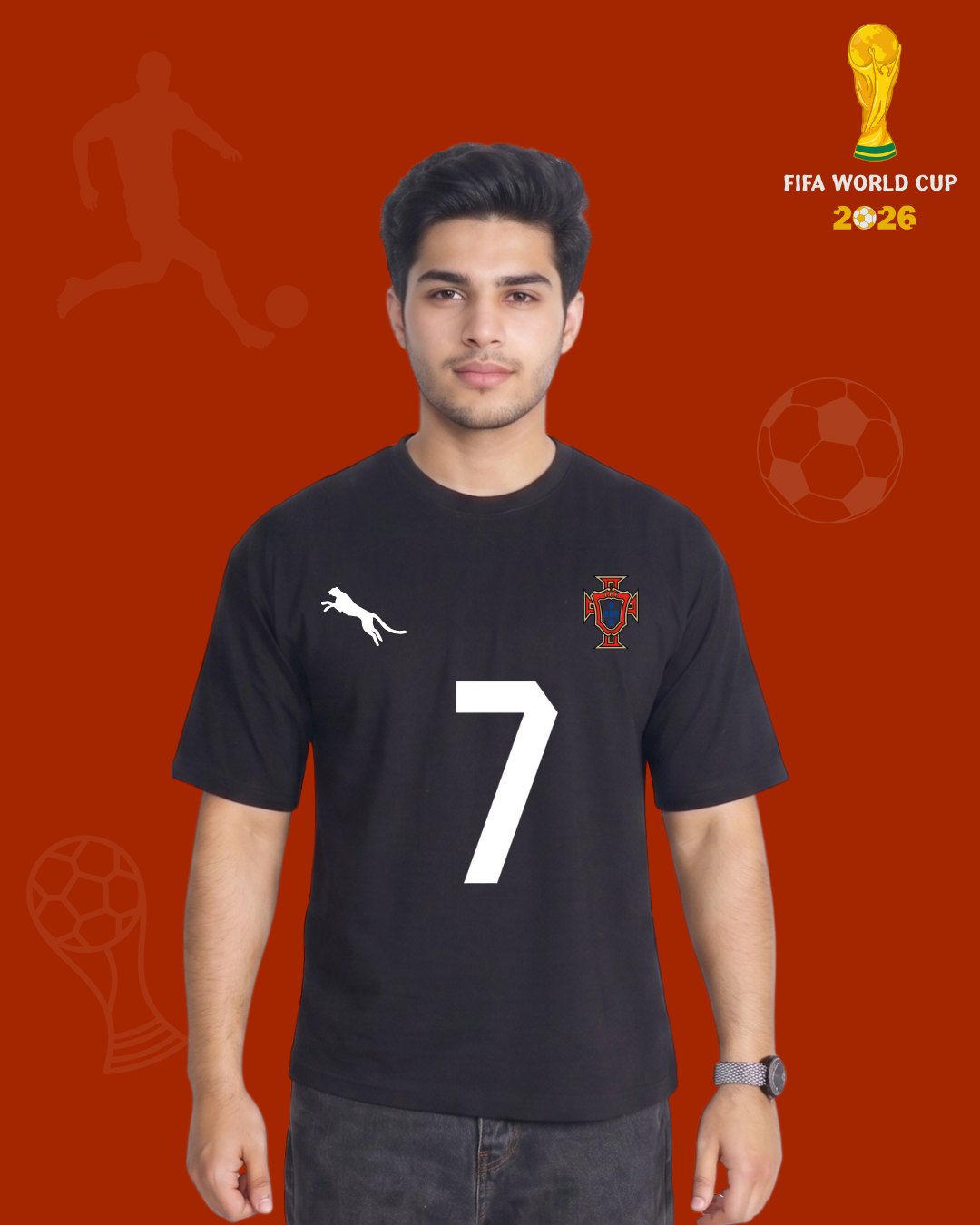 CR7 Printed Shirt