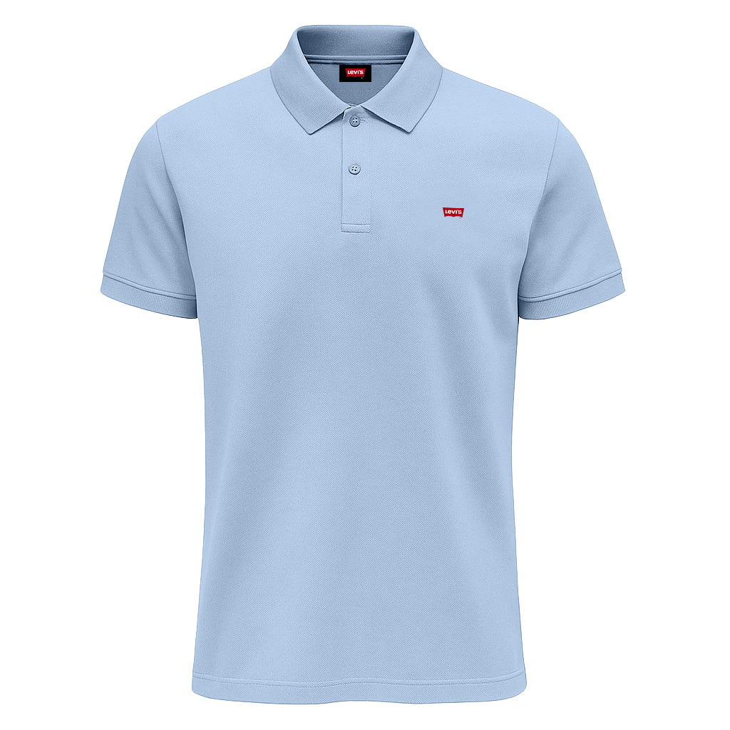 Levi’s Men’s Polo Shirt – Timeless Style Sky Blue Color