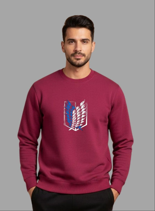 Printed Premium Fleece Sweatshirt