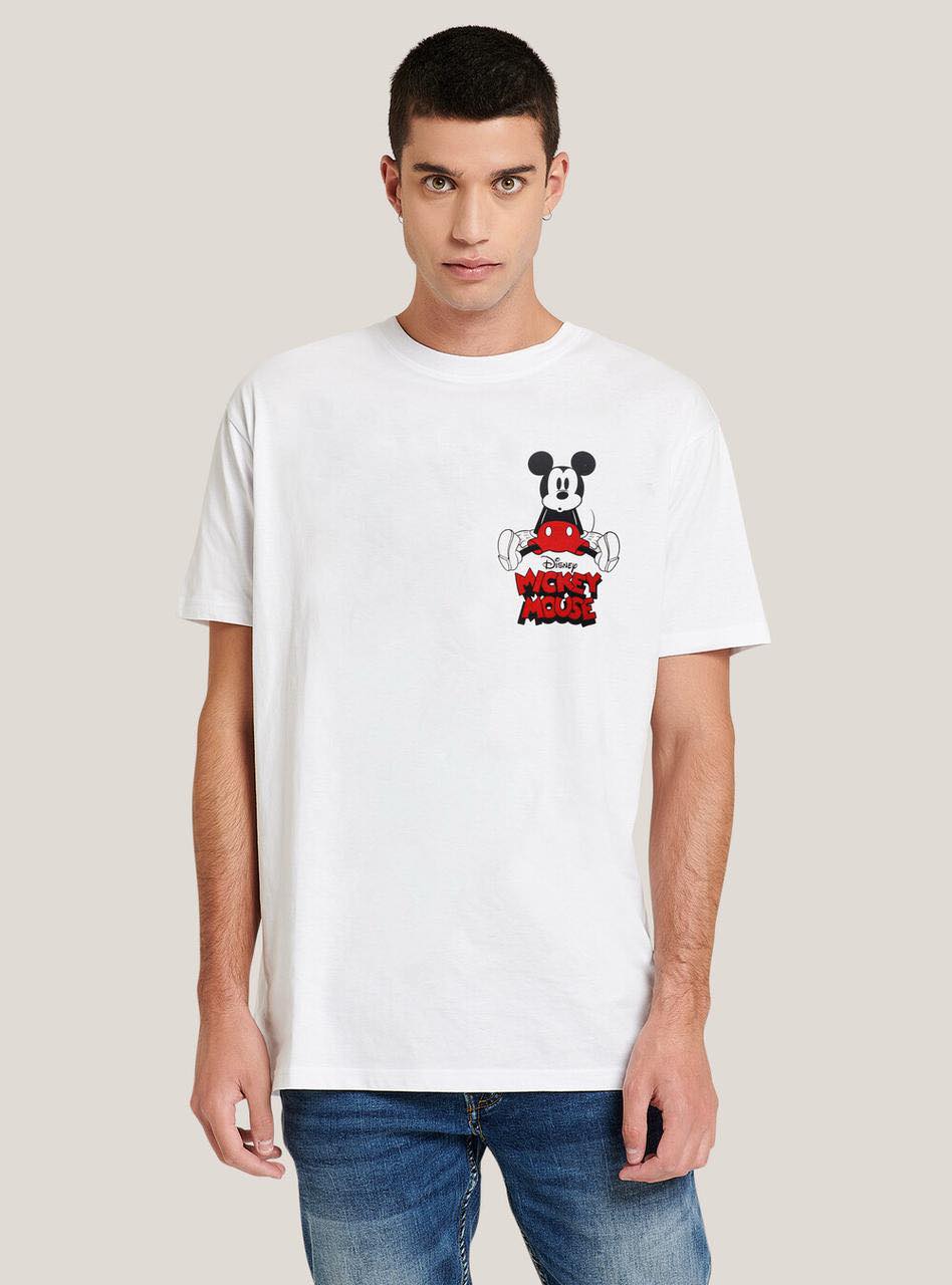 Mickey Mouse Printed Premium T Shirt