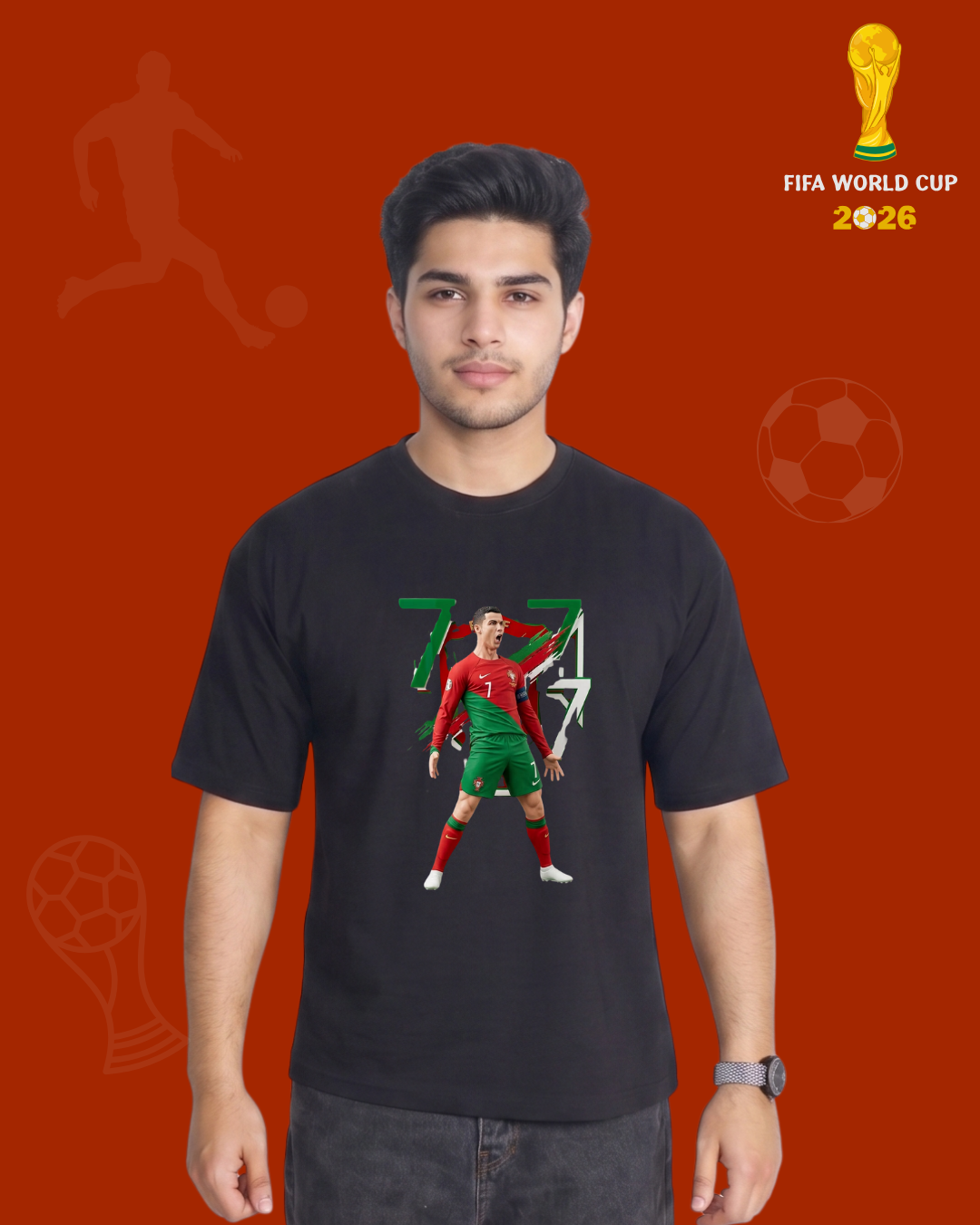 Siuuuu Printed Shirt