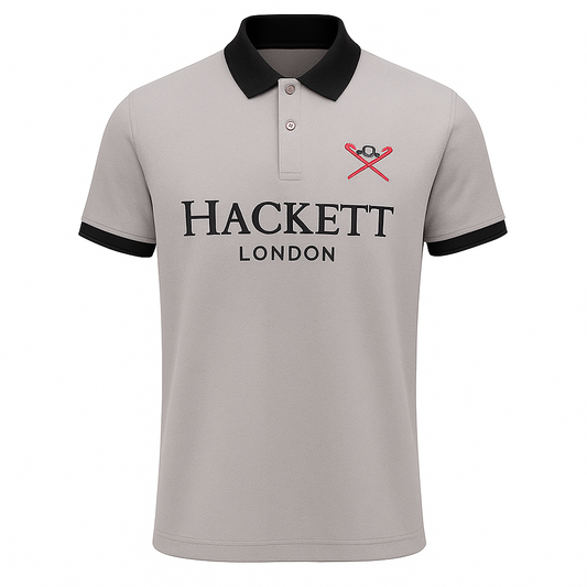 Hackett London Classic Grey Polo Shirt