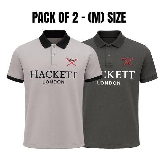 Polo Hackett London Pack of 2 – Medium Size Shirts