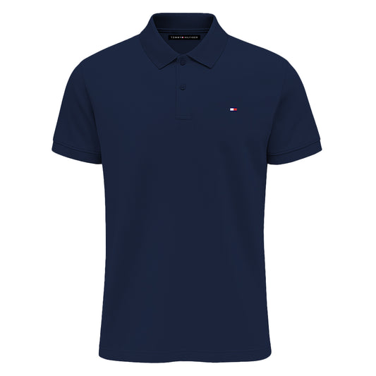 Tommy Hilfiger Men’s Classic Polo Shirt – Iconic Style, All-Day Comfort Navy Blue Color