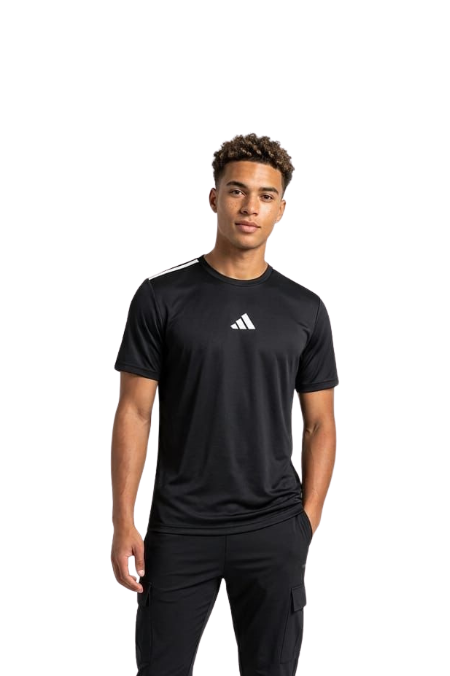 Men’s Adidas Pro-Fit Training T-Shirt – Black