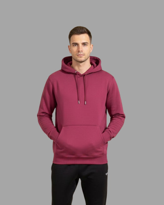 Maroon Winter Hoodie – Premium Unisex Fleece | Cozy & Stylish Winterwear