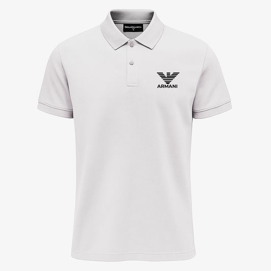 Emporio Armani White Polo Shirt