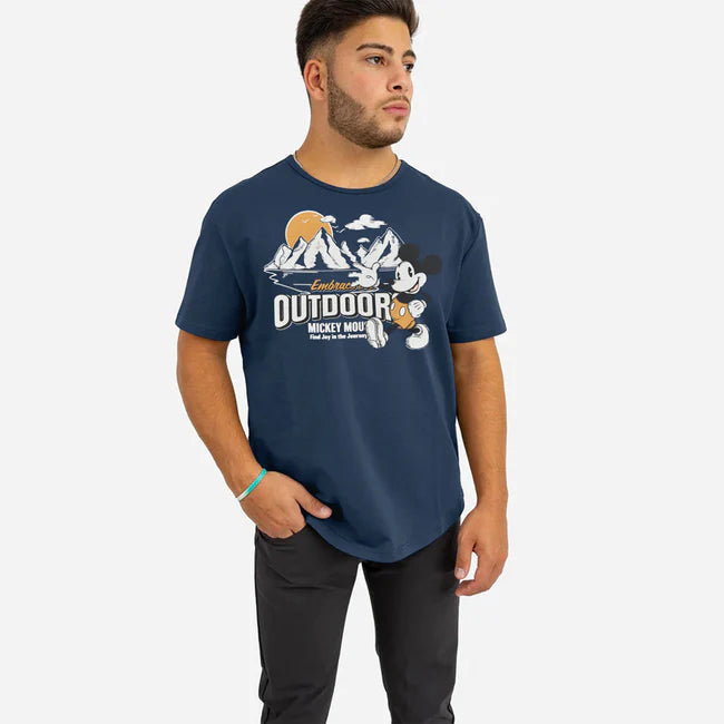 MEN'S MICKEY DROP SHOULDER TEE